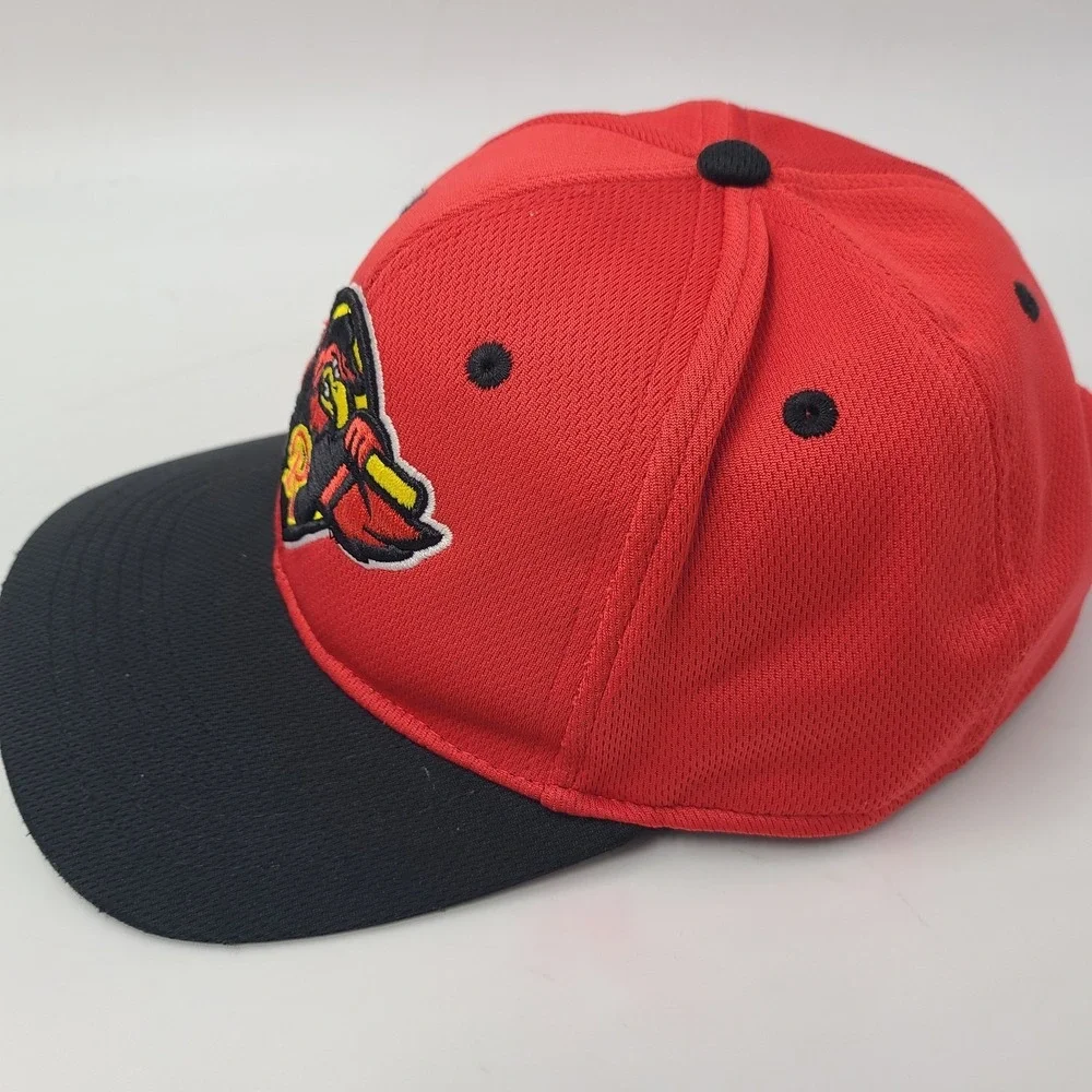 Youth‎ Rochester Red Wings Hat Adjustable OC Sports Red Black Boys MiLB Casual